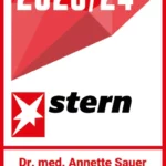 Stern-Siegel regionale Ärzte 2023 - Dr. med. Annette Sauer